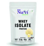 RENUTRIMASS Isolate Blend - 1Kg | 27g Protein Per Serving | Lean Muscles for Men & Women | vanilla