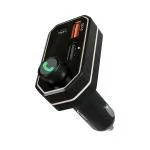 UBON 18W Qulacom 3.0 Car Charger with Dual USB & Type-C Ports, CC-721 Multifunction Car Charger