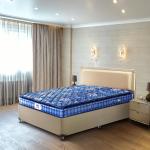 Peps Springkoil Bonnell Pillow Top 10-inch Single Size Spring Mattress (Dark Blue, 84x30x10)