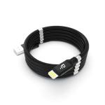 Armilo. Matte Black Fast Charging Cable compatible for smatphone