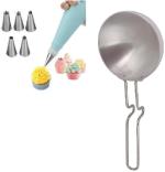 Urban Buy Multicolor Steel Nozzle And Tadka Kitchen Tool Set 7 pc
