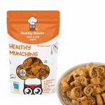 Healthy Master Crispy And Tasty Baked Bhakarwadi 1Kg Crunchy, Light and Flavourful | Helps in Weight Loss | Calcium Rich Vacuum Cooked