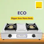 Everdure 2 Burner Eco Cast Iron Burner Stainless Steel Manual Gas Stove (2 Burners)