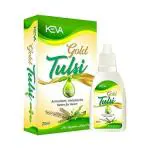 KEVA Gold Tulsi Drops Concentrated Extract of 5 Rare Tulsi &Natural Immunity Boosting | Ayurvedic Gold Tulsi Drop Pack of 2