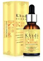 Khadi Herbal Kumkumadi Face Glowing Oil for Natural Glowing Beauty (30 ml)