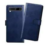 HANIRY Flip cover For Itel 1409 flip cover / IT 1409 flip cover / Blue