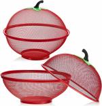 Lumber home and kitchen Apple-Shaped Basket, Mesh Fruit Holder,Bread Basket,Decorative Woven Table Piece, Net Basket,Fruits & Vegetables Mukvani Topli ,Banana Basket , Mangoes Basket, Grass Basket, Potato Basket , Tomato Basket
