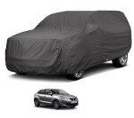 Auto Hub Car Body Cover Compatible with Maruti Suzuki Baleno with Mirror Pockets, Triple Stitched, Water Resistant Car Cover, Grey