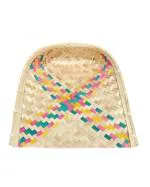 Raj Furniture Multicolor Bamboo Soop/Sup/Muram/Moram for Chhath Puja and Kitchen