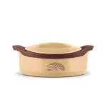Milton Floral Brown Round Casserole (18 x 18 x 10.3 cm)