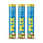 PLIX Ashwagandha with Bhringraj & Brahmi Extracts | 15 Effervescent Tablets (Pack of 3) | With Blend of Ayurvedic Herbs which helps with Muscle recove