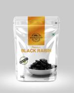 KHARAWALA's Afghan Black Raisin with seed Pack of 2 (250 GMS Each)