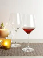 Smartserve Rebecca Wine Glass 540 ML Set of 6 pcs, Transparent, Non - Lead Crystal