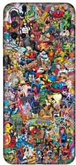 aadia Huawei Nova 5 Matte Vinyl Cartoon Printed Mobile Skin Sticker with Scratch Resistant Lamination