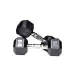 ASG A-Mart Alloy Steel Hexagon 5 kg Dumbbells - Pack of 2