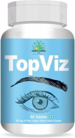 Healthy Nutrition-Just for the Health of it Topviz for Good Vision to Maintain Healthy Eyes - 60 Tablet