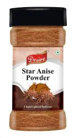 Desire Star Anise Powder Jar, 150 Gram [Chakri Phool Powdered, Badiyan Powder]