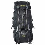 DAFTER Black Polyester Rucksack 75L