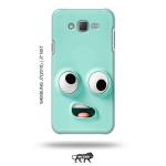 Tweakymod Printed Funny FAce Emoji Back Cover For Samsung J7 | 2015 |