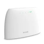 Tenda 4G03 White 150 Mbps 4G LTE SIM Slot Unlocked Single Band Mobile Wi-Fi Router Up To 32 Devices Connectivity, 2 Port Ethernet