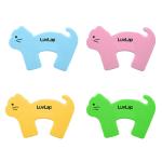 Luvlap Multicolor Baby Safety Door Stopper Finger Pinch Guard Pack Of 4
