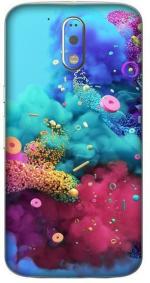 aadia Motorola Moto G (4th Generation) Plus Matte Vinyl Sea Printed Mobile Skin Sticker with Scratch Resistant Lamination