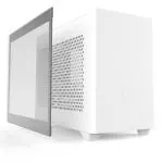 Cooler Master Tempered Glass, Alloy Steel Nr200P White Sff Small Form Factor Mini-Itx Case With Tempered Glass Or Vented Panel Option, Tool-Free And 360 Degree Accessibility