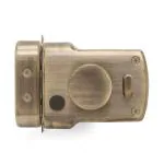 Godrej Locks ULTC Tri Shaft 1CK DB+2C DB AB Rim Lock Home and Office Safety Rim Lock Made in India Protection Rim Lock Godrej Locks Safety Technology Lock Pack of 2