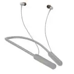 Voods V Collar - Active Wireless In Ear Bluetooth Neckband with Magnetic Earbuds, 10mm Audio Drivers, Enhanced Sound Quality, ENC Inbuild, IP65, Flexible and Lightweight Material, Low Latency Gaming Mode, Voice Assistance integrated (Grey)