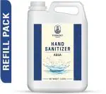 FERMENT ORGANICS Disinfectant 80% Alcohol NonStick with Aqua Fragrance Hand Sanitizer Can (5000 ml)