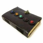 pranjals house Brown Leather Handmade Diary 100 Pages