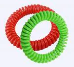 LeevMe Eva Mosquito Repellent Bracelets for 20 Days Use Waterproof, Resealable, DEET Free and Natural Mosquito Repellent Wrist Bands for Indoor and Outdoor_ Pack of 2