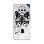 GADGETSWRAP Printed Vinyl Skin Sticker for Oneplus 7T - Wolf Galaxy