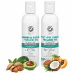 BabynU Natural Baby Massage Oil (125 ml) -Pack of 2