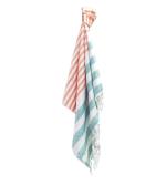 AHMADUN Bath and Hand Towel Large Size Multicolor Comfortable and Rich Cotton ( Pack of 1 )