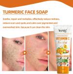 KURAIY 100% Vitamin C  Face Wash Soothing Clear Calming Facial Cleanser Natural Beauty