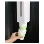 BHISRA Self Adhesive Paper Cup Glass Dispenser Holder, Wall Mounted Plastic Drinking Water Cup Dispenser, Glass Dispenser Holder, Disposable Cup Holder Organizer
