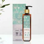 NATURE CODE Ayurvedic Foaming Shower Gel Body Wash - 200ml | For Smooth & Soft Skin | Men & Women | Sulphate & Paraben Free