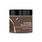 KAZIMA Coffee Facial Scrub With Cucumber And Pomegranate Oil 100 g