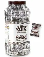 Swad Candy Jar (Digestive & Tangy Indian Masala Flavour Sweet Toffee) Vegan & Gluten Free, 200 Candies Jar