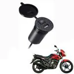 Crokrok 5V 2.1A Flame Mahindra Bike Mobile Charger