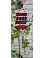 Ngt Online 6 Rod I Love You Mini Wind Chimes Model BTS-7