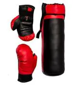 EmmEmm Multicolor Kids Boxing Kit for 4-10 Years Age (1 Head Guard, 2 Gloves and 1 Punching Bag)