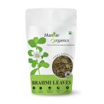 ManHar Organics - Brahmi Leaves 100gm | Bacopa monnieri | for Hair Growth & Skin Care | Hair Scalp Treatment