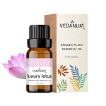 VEDANUM Indian Lotus Scented Essential Oil for Aromatherapy and Oil Diffuser 15 ml