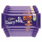 Cadbury Dairy Milk Roast Amond Chocolate Bar, Pack of 12 x 36 g