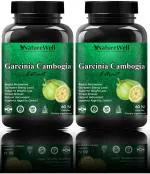Naturewell Garcinia Cambogia, Green Coffee Extract For Weight Loss, 60 Capsules Each (Pack Of 2)