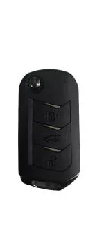SLC-e Key Shell Compatible for SCORPIRO BS6, Mahindra Thar, Marazzo, New Bolero NEO- 3 Button flip Key ( Without Blade )