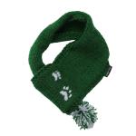 DP with animal paw Dogs Soft And Warm Muffler Green One Size