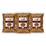 90's MILL Besan Java Nuts Ready to Eat Nut Cracker Namkeen Tasty Peanuts with Masala Coated | Crispy Peanuts Moongfali Daane | Chemical Free Spicy Healthy Indian Snacks-1Kg*3Pack